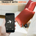 AirTag Wallet (Bicolor Crazy Horse Black)