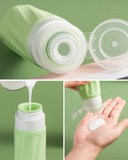 Travel Size Toiletries 8 Pack (3oz bottle 3oz jar / Water Green)