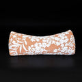 Buckwheat Neck Support Pillow Cervical Neck Cylinder Bolster Pillow (6*15 inch / Orange)