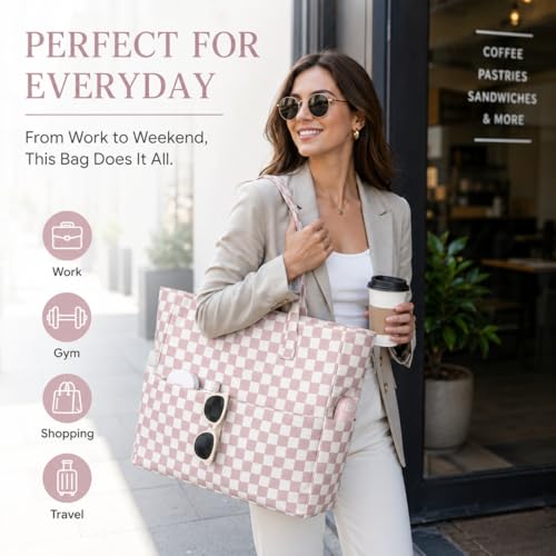 Large Beach Bag for Women (Lavender)