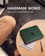Passport Holder for Travel (Forest Green)