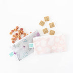 Reusable Snack Bags (F1 Floral & Lace-Sm)