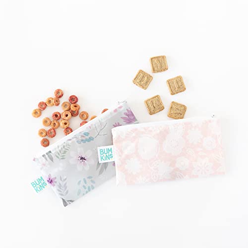 Reusable Snack Bags (F1 Floral & Lace-Sm)