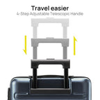 Large Checked Luggage 28 Inch (01-Grey (Andes) / Checked 28-Inch)