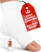 Ankle Compression Sleeve (White / XL)