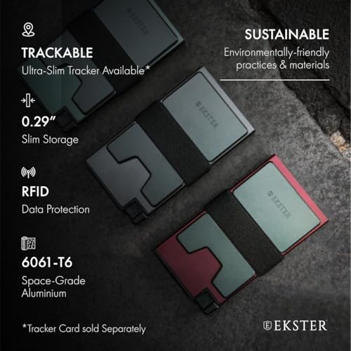 Aluminum Cardholder Wallet for Men (Redwood)