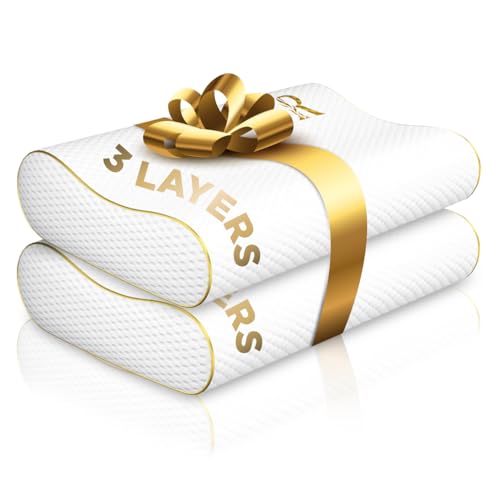 King Memory Foam Pillows 2 (King - 31 x 14 x 5.1" (2-Pack))
