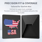 Starlink Mini Protective Cover (Flag-black)