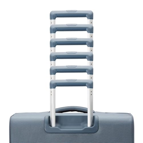 UpLIFT Lightweight Large Checked Softside 3 (3-Piece Set (CO/MD/LG) / Emerald Green)