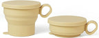 carrotez 2 pack MiniSilicone Collapsible Travel Cup by Carrotez