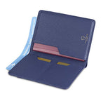 KENSINGTON Passport Holder for Travel (One Size / Matt Blue)