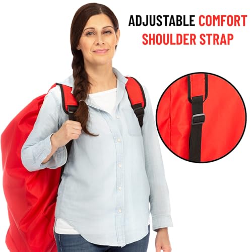 Travel Stroller Bag for Airplane (Red)