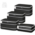Comforter Storage Bag (4 Packs / Black)