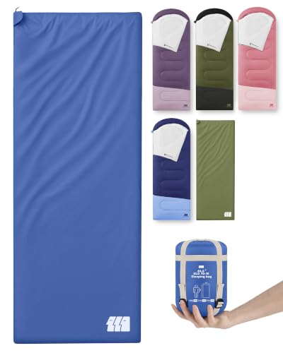 Ultralight Warm Weather Sleeping Bag (1.5lb-Blue)