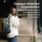Flare Commuter Laptop Backpack (Barley Brown)