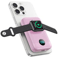 Magnetic Portable Charger for iPhone (Pink)