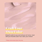 Beetles Nude Gel Nail Polish 15ML Soak Off UV Gel for Fall Nail Art DIY (E - Creme Nude | Light Nude)