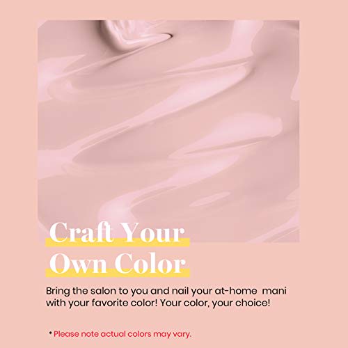 Beetles Nude Gel Nail Polish 15ML Soak Off UV Gel for Fall Nail Art DIY (E - Creme Nude | Light Nude)