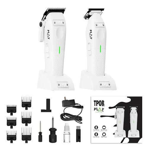Mini Play Professional Hair Clippers (Whiteout Set)