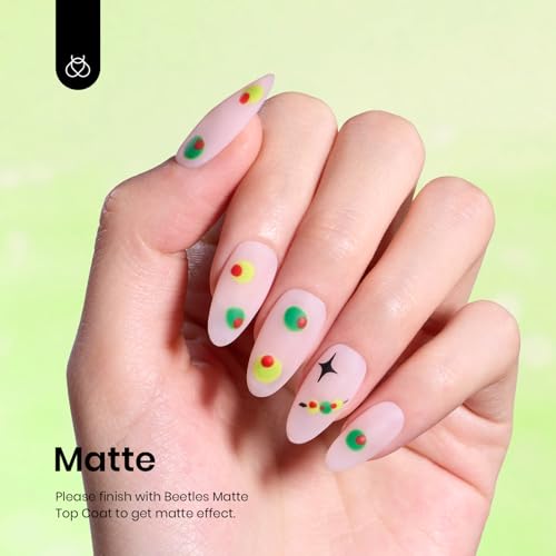 Beetles Green Gel Nail Polish (H - Creme Green | Fresh Greenery)