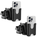 2 Pack Cup Holder for Walker (Black-2)