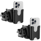 2 Pack Cup Holder for Walker (Black-2)