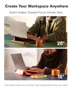 Laptop Carry Sleeve with Stand &Smart Storage for 16" Laptop for Work (Misty Cove / 16 Inch)