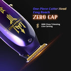 SUPRENT® PRO Professional Hair Clippers for Men (Purple)