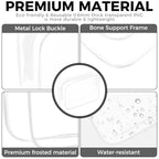 Clear Makeup Bag (12 Packs White)