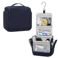 Hanging Toiletry Bag for Men (Navy Blue / Large)