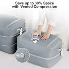 Comforter Storage Bag (Grey / 110L (2-Layer Compression))