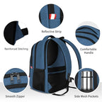 Travel Laptop Backpack for Men Women (A5-blue / 17.3)