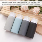21 Pack Travel Bottles for Toiletries (Gray)