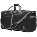 Travel Duffle Bag for Women & Men. Large Duffel Bag for Traveling Camp (100L / Black)