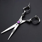 Hair Cutting Scissors Hairdressing Scissors Thinning Scissor Professional Barber Salon Home Shear For Men Women Pet (6 Inch)