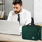 Electronics Travel Organizer (Dark Green / Medium)