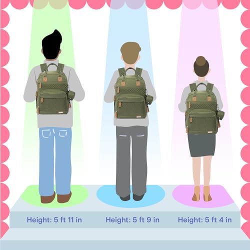 Baby Diaper Bag Backpack (Army Green)