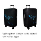 Travel Luggage Cover Suitcase Cover Protector Skins 18 (dolphin / XL (for 29--32 inch luggage))