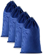 4 Pcs Shoe Bags for Travel (Palace Blue / 21.2"x13.3")