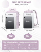 Travel Backpack Carry On for Women Man Gym Backpack with Laptop Compartment Mochila de Viaje Teacher Personal Item Backpacks Rucksack Airplane Accessories Must Haves