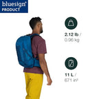 Talon 11L Men's Lightweight Hiking Backpack (11L - Standard Fit / Frosty Mint Green/Night Shift)