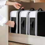 Clothes Storage Bag 6 Pack (Black / 19L x 6 Pack)