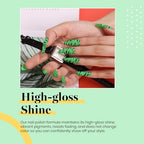 Beetles Neon Green Gel Nail Polish (H - Creme Green | Lime Green)