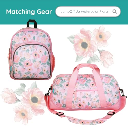 JumpOff Jo Insulated Lunch Box (9.75 x 7 x 3.25 inches / Floral Watercolor)