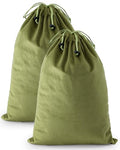 2 Pcs Shoe Bags for Travel (Sage Green / 17.3"x12.6")