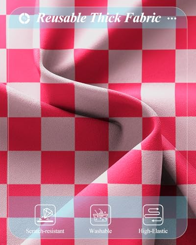 Luggage Cover for Suitcase Tsa Approved Protector (Small (21-23 inches) / Checkered)