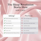 Silk Sleep Mask for Women and Men (Pink)