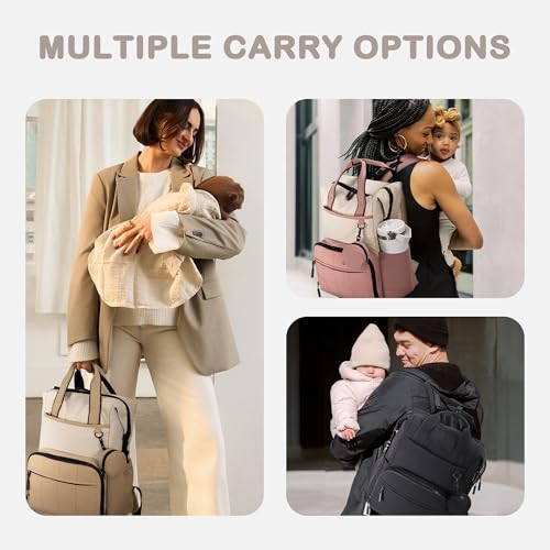 Diaper Bag Backpack (Pink)