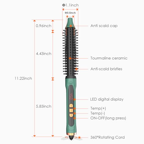 Thermal Brush for Short Hair 1 (0.5 Inch Barrel)