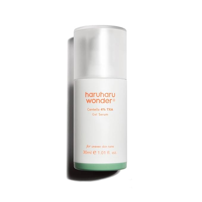 haruharu wonder 4% TXA Gel Serum, Niacinamide, Tranexamic Acid, Vitamin C & Centella, Korean Skincare, 1.01 fl. oz